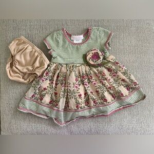 Bonnie Baby Dress 3/6 Months